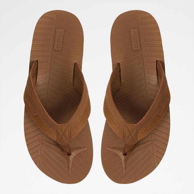 Kegana-In Men's Brown Thong Sandals