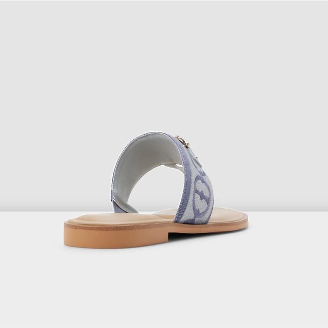 CORALYNNAA-IN Blue Women Flat Sandals