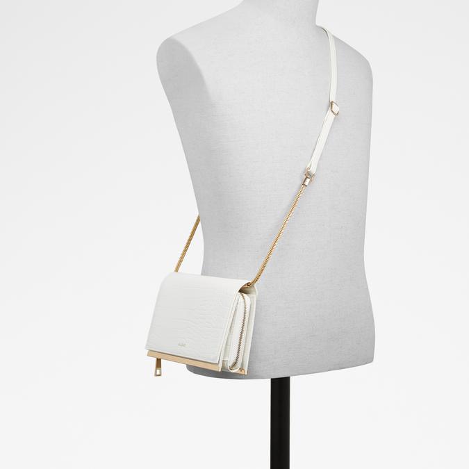 Hairen Women's White Crossbody image number 3