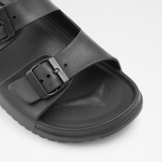 Hideo Men's Black Sandals image number 5