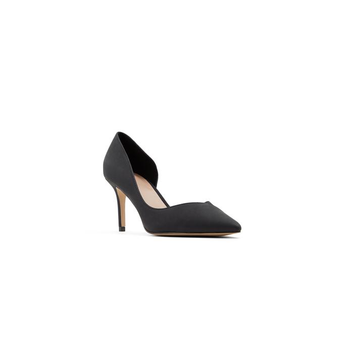 Sophiaa Women's Black Heeled Shoes image number 3