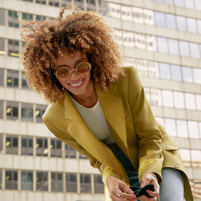 Kalara Women's Rose Gold Sunglasses image number 1