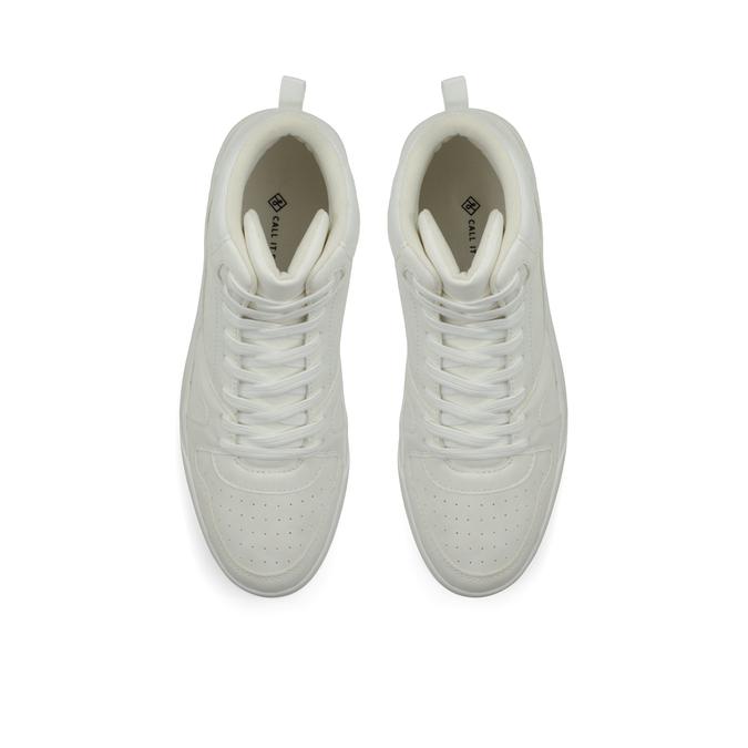 Cabalo Men's White High Top Sneaker