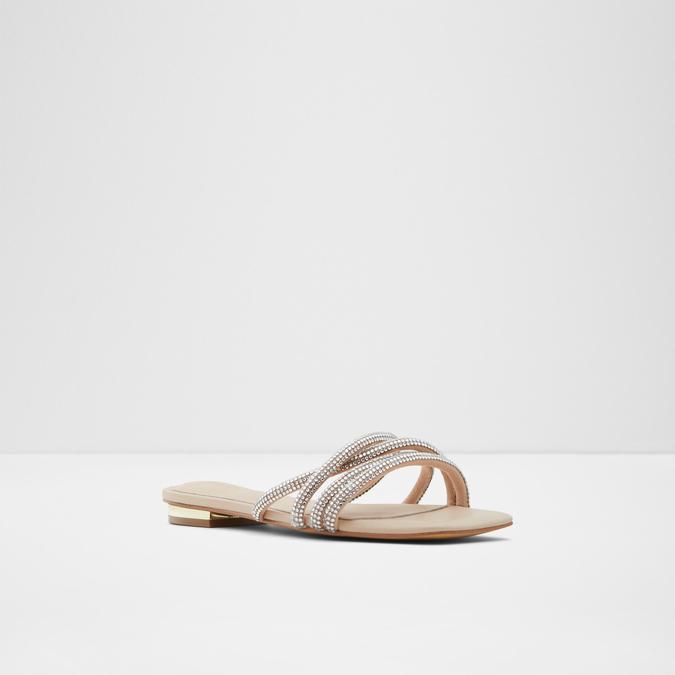 Rossie Women's Beige Flat Sandals image number 4