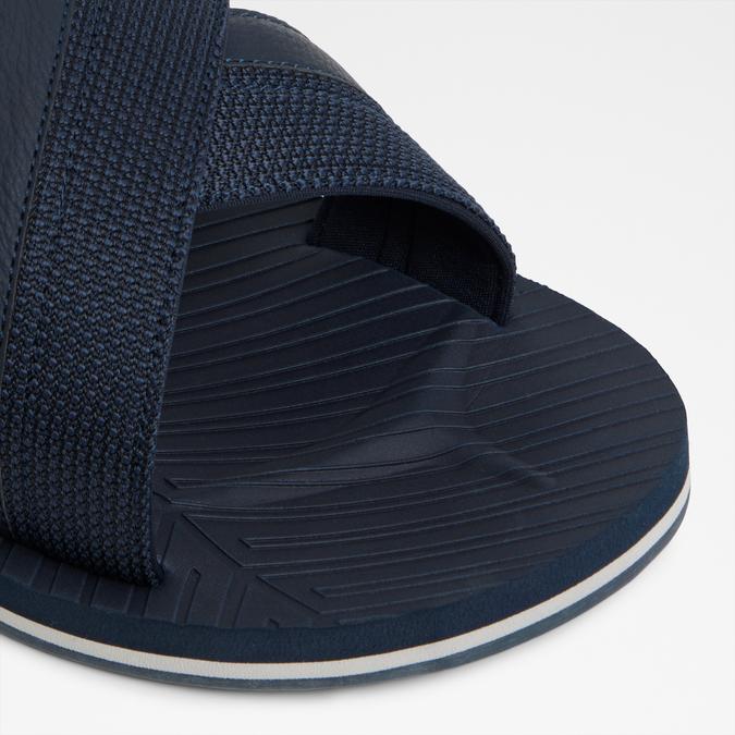 Totia-In Men's Navy Cross Strap Sandals image number 5