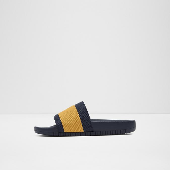 Ulzia Men's Navy Single Strap Sandals image number 3