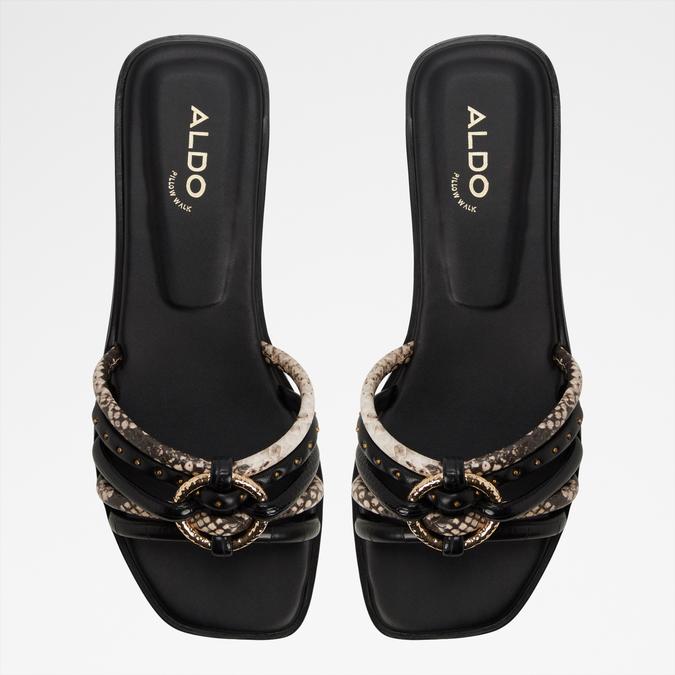 EBANDERIELA Black Women Flats image number 5