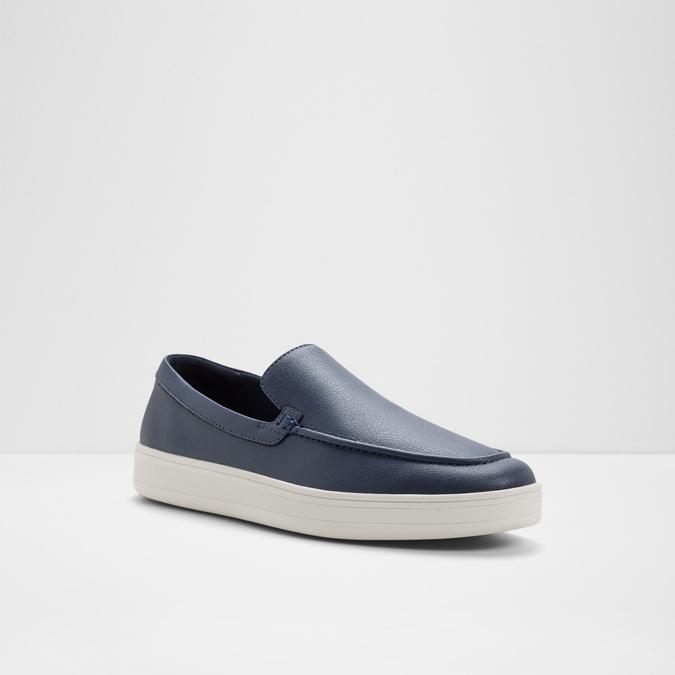 GINOA Navy Men Sneakers Slip On image number 3