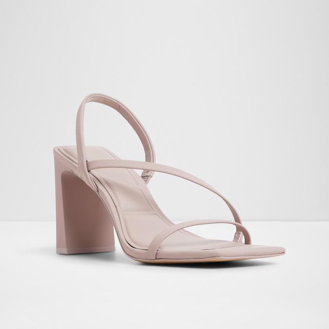Arize-In Women's Pink Block Heel Sandals image number 4