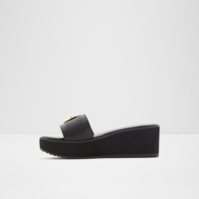 Thinnes Women's Black Sandals image number 2