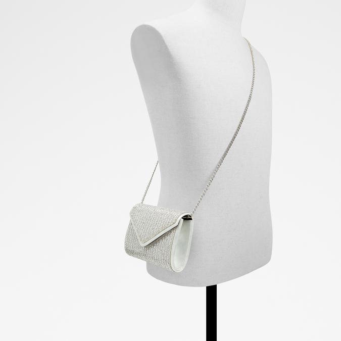 Aldo silver clutch on sale