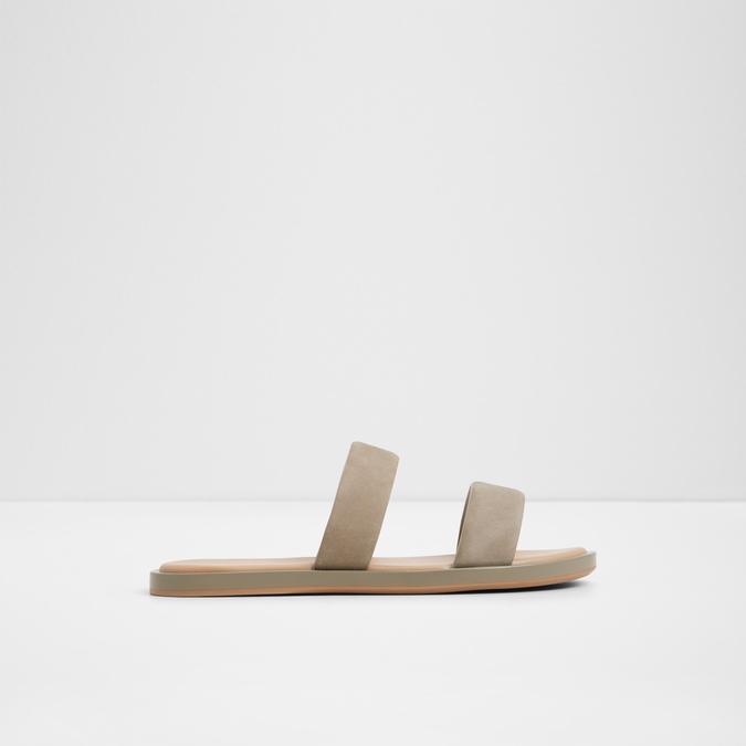 Krios-In Women's Green Flat Sandals