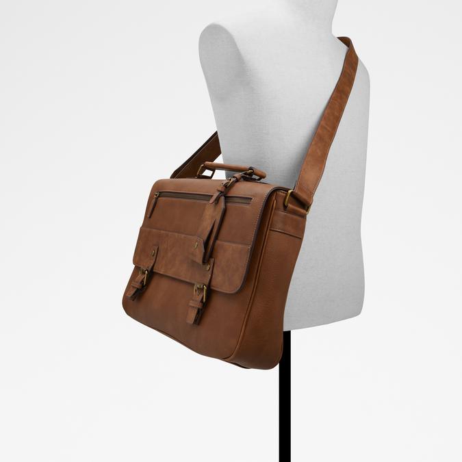 Prirath Men's Cognac Laptop Bags image number 3