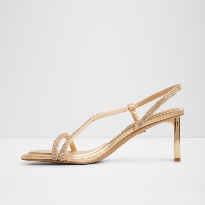 Castlegate-In Women's Gold Dress Sandals image number 3