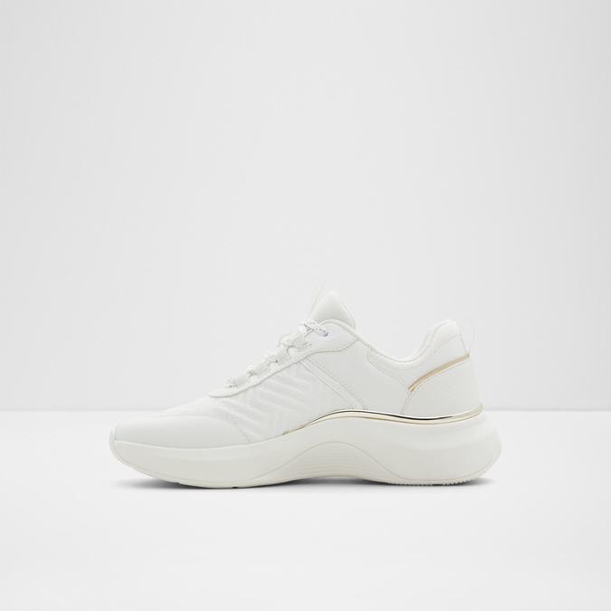 Pradish Women's White Sneaker image number 3