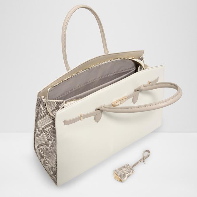 CLAUDIEA Cream Multi Women Tote image number 2