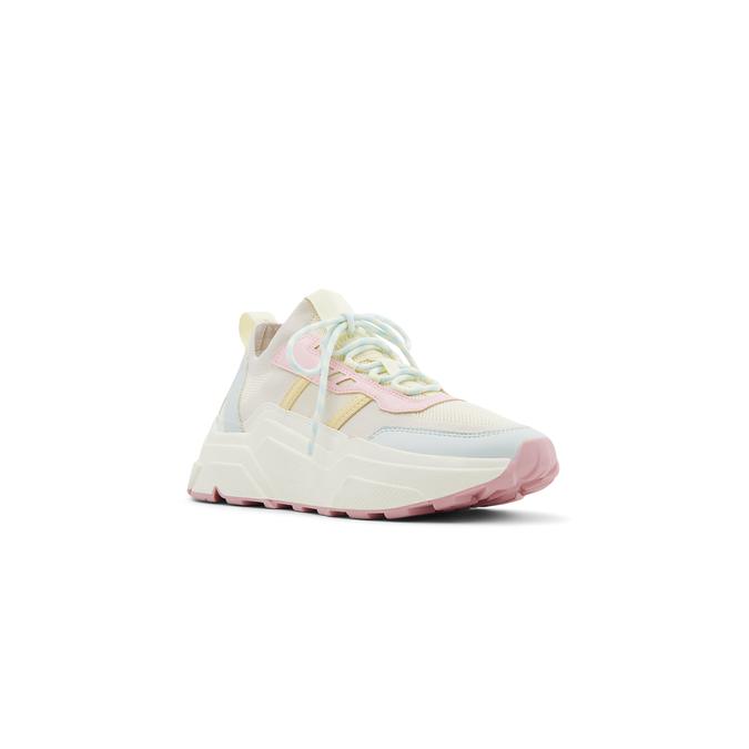 Alexiis Women's White Multi Sneakers image number 3
