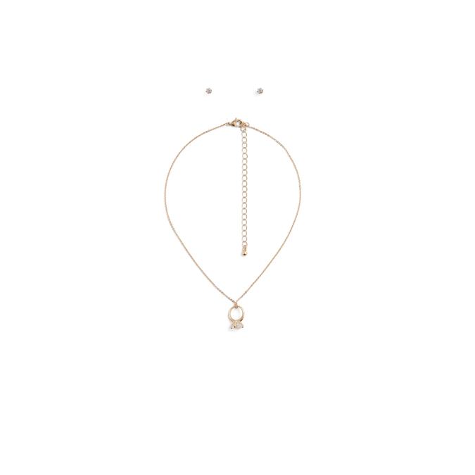 Ricotta Women's Clear On Gold Necklace image number 0