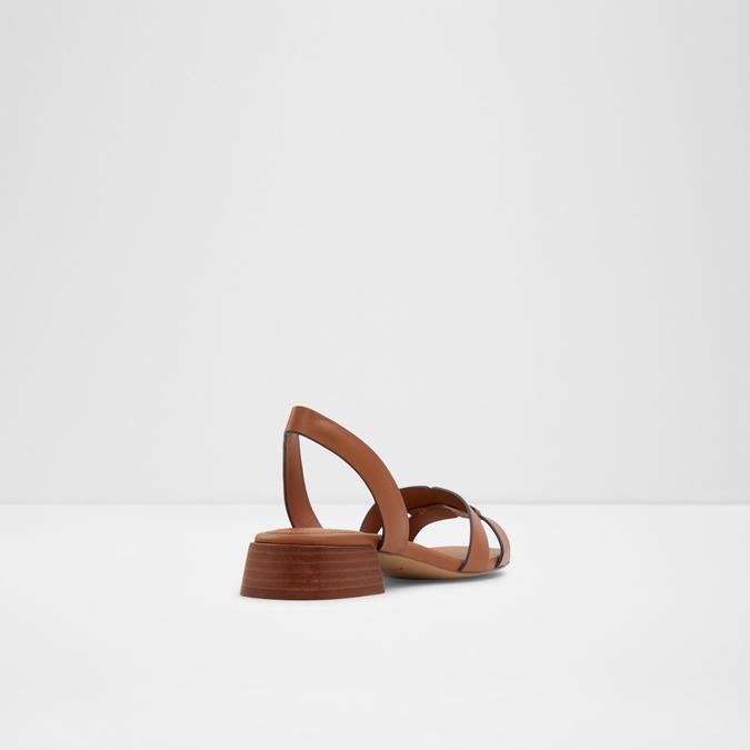 Jinane Women's Brown Block Heel image number 2