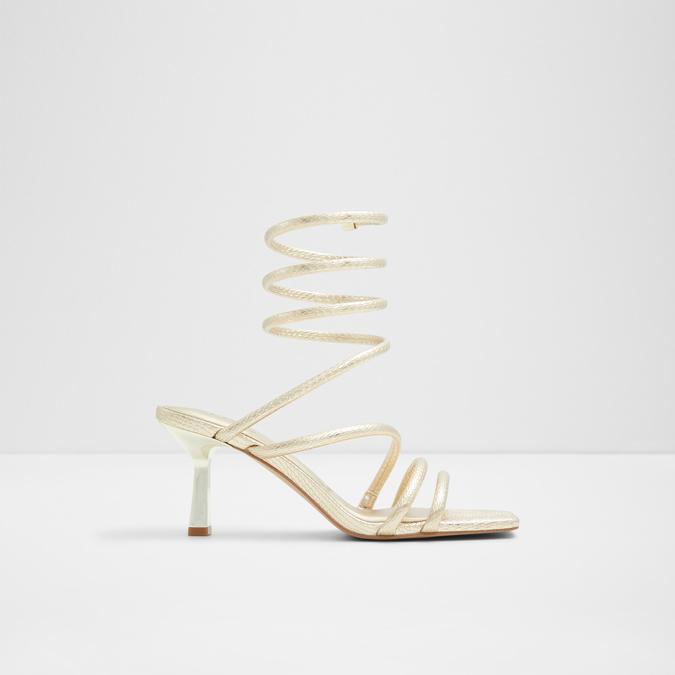 Studded shoes: Zara vamp shoe with studded heel