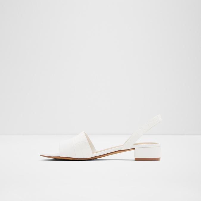 Candy Women's White Flat Sandals image number 2
