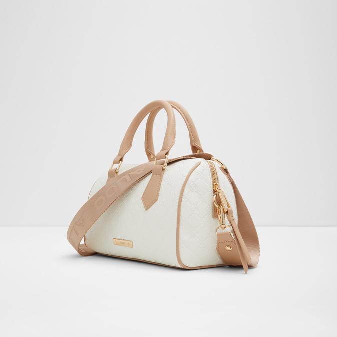 Lapilli Women's Beige Barrel Bag image number 1