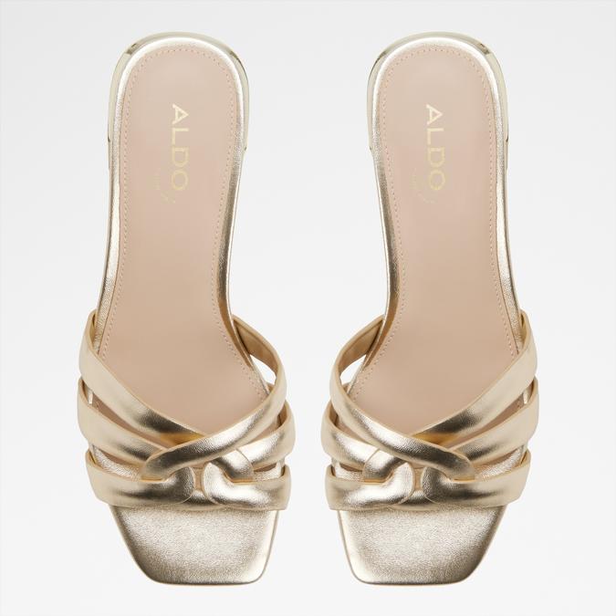 HANNE Gold Women Heels image number 5