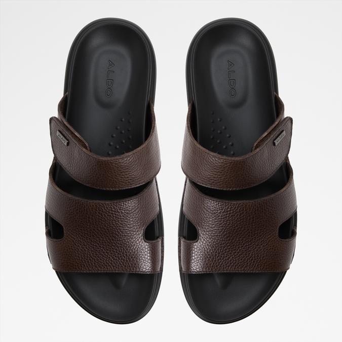 Windhama-In Men's Brown Strap Sandals