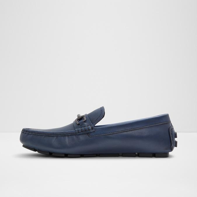 Cairns Men's Navy Moccasins image number 3