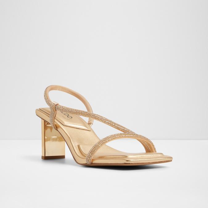 Castlegate-In Women's Gold Dress Sandals image number 4