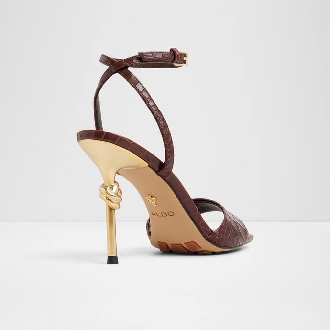 Harmonious-In Women's Brown Dress Sandals image number 2