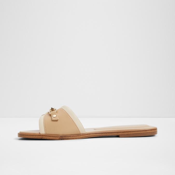 ALAMASSIA Beige Women Flats image number 2