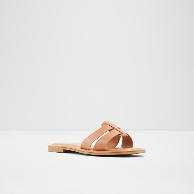 Ereswen Women's Cognac Flat Sandals image number 3