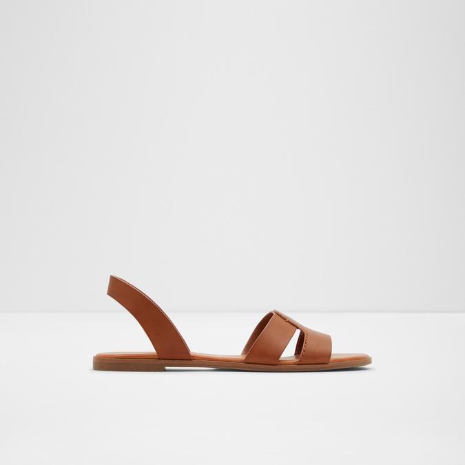 Terima Women's Dark Brown Flat Sandals image number 0