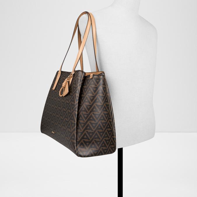 Abavas Women's Brown Satchel image number 3
