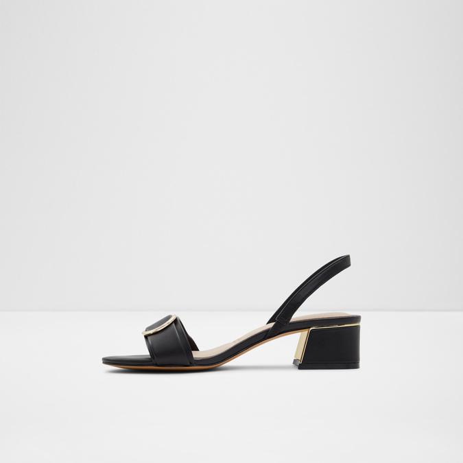 Lucilda Women's Black Block Heel image number 3
