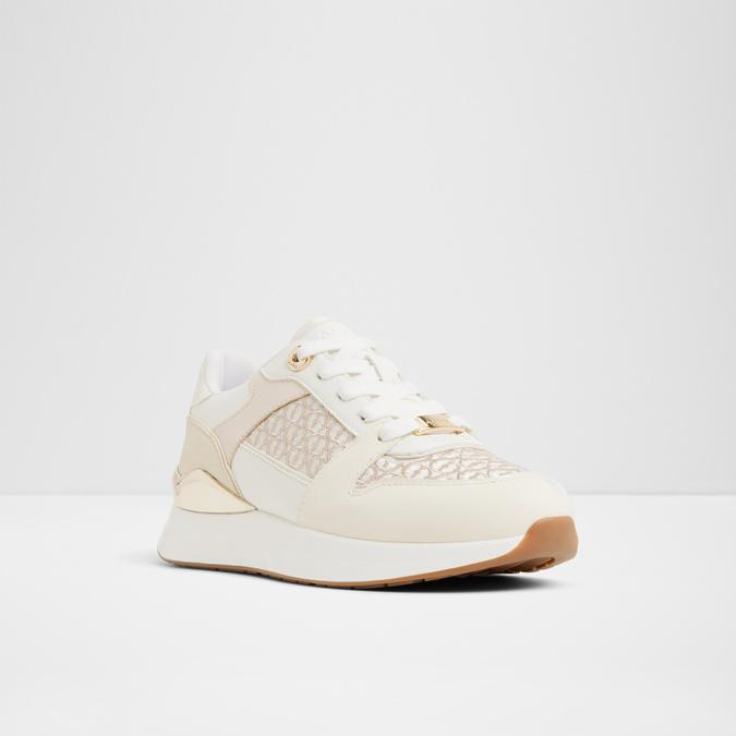 Gumtreea-In Women's Beige Sneaker Wedges image number 4