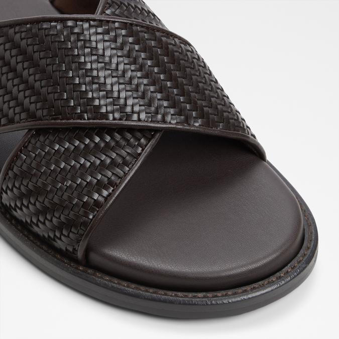 Tarika-In Men's Brown Strap Sandals image number 5