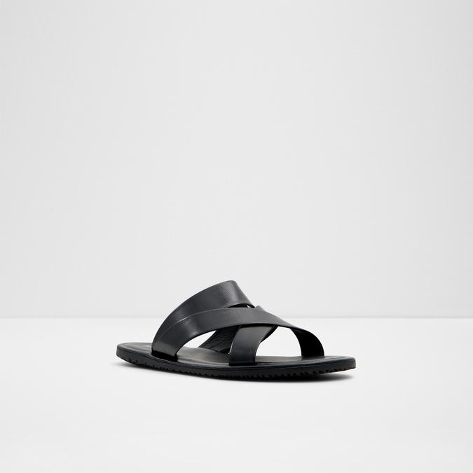 Zahir Men's Black Sandals image number 4