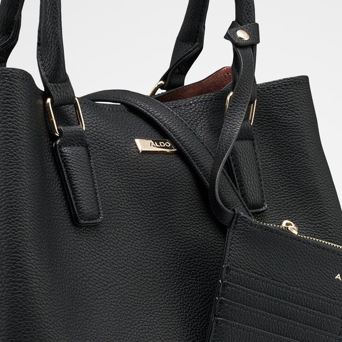 Hoeni Women's Black Tote image number 3