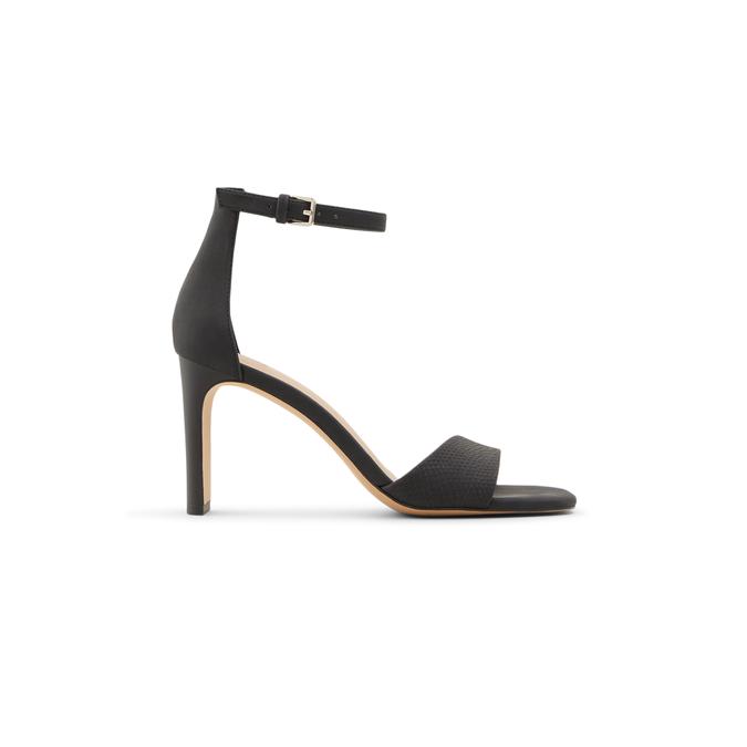 Ollille Women's Black Heeled Sandals image number 0