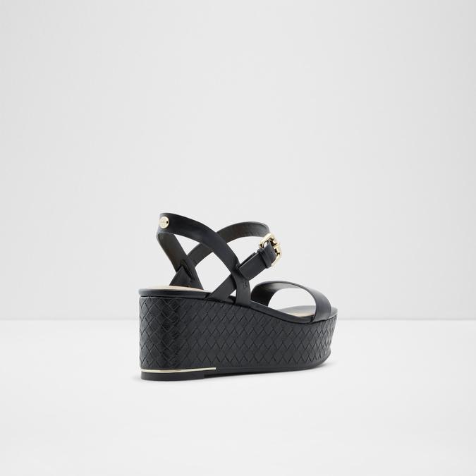 Eloiniel Women's Black Wedges image number 1