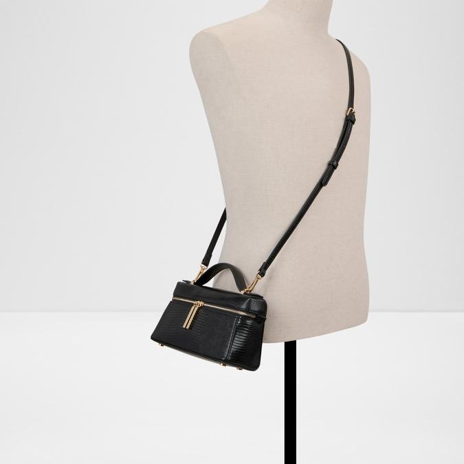 KALLIANAA Black Women Top Handle image number 3