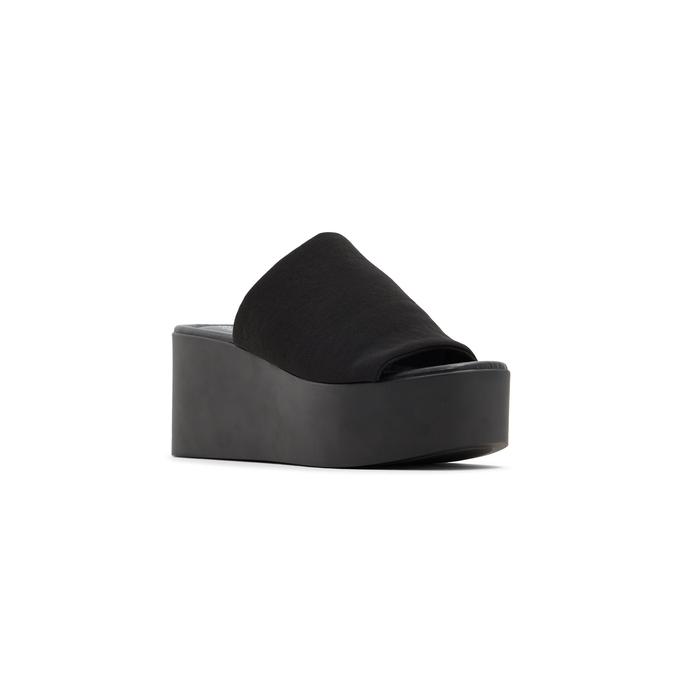 Audwine Women's Black Wedges image number 3