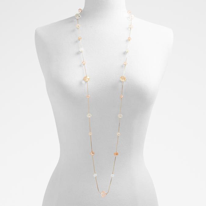 Agraycien Women's Light Pink Necklace image number 1