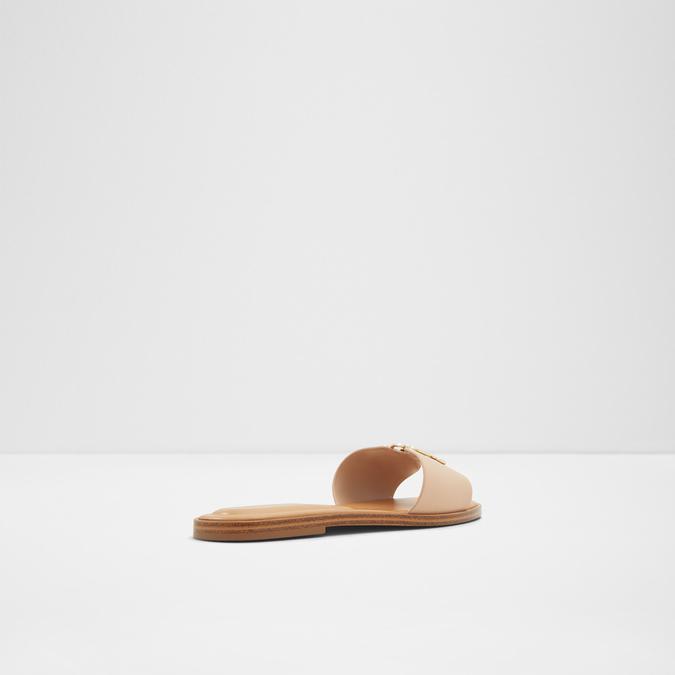 Damiana Women's Beige Flat Sandals image number 2
