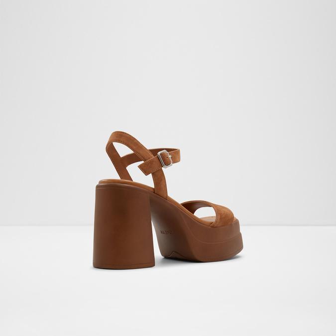 Taina Women's Brown Block Heel image number 2