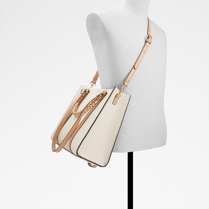 Ameli Women's Beige Satchel image number 4