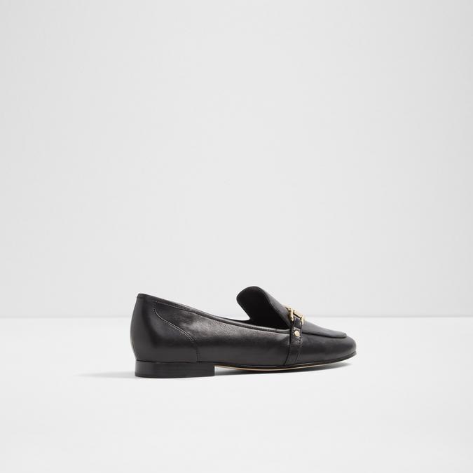 Astawia Women's Black Loafers image number 3