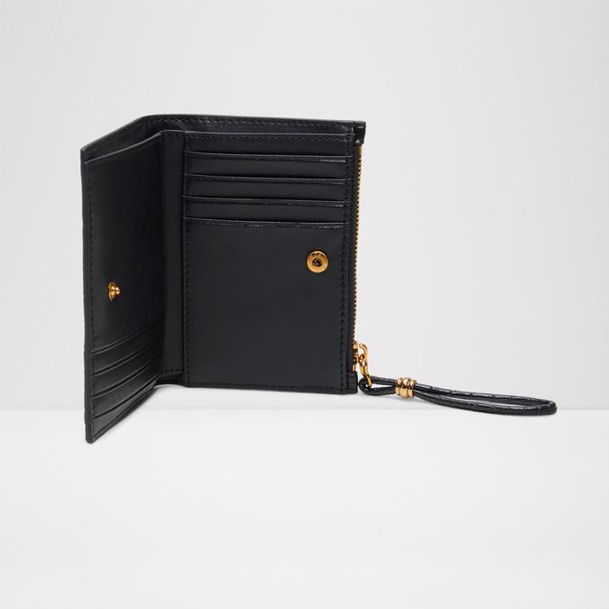 RAIYEAA Black Overflow Women Wallet/Change Purse